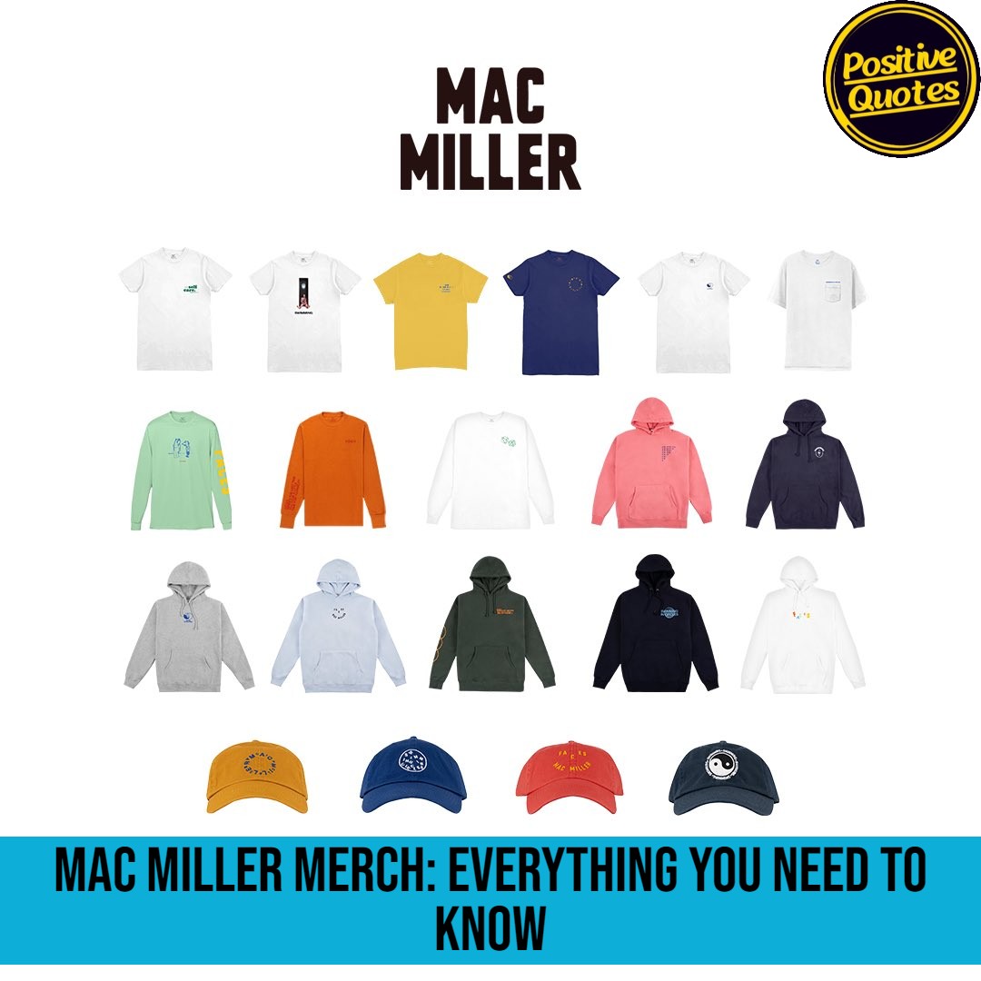 Mac Miller Merch: EveryThing You Need To Know