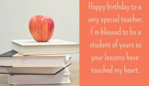Happy Birthday Quotes For Maths Teacher