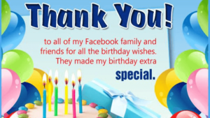 Thank You Messages For Birthday Wishes 