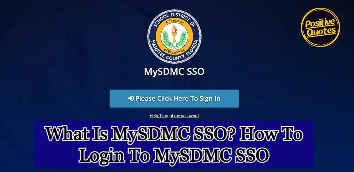 What Is MySDMC SSO