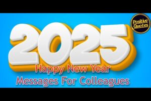 Happy New Year Messages For Colleagues