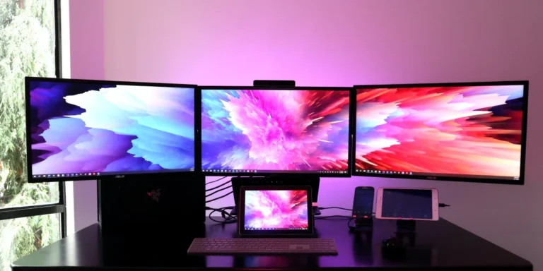 how to setup 3 monitors on one computer