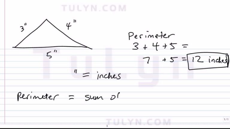 How to calculate the area and perimeter of a scalene triangle?